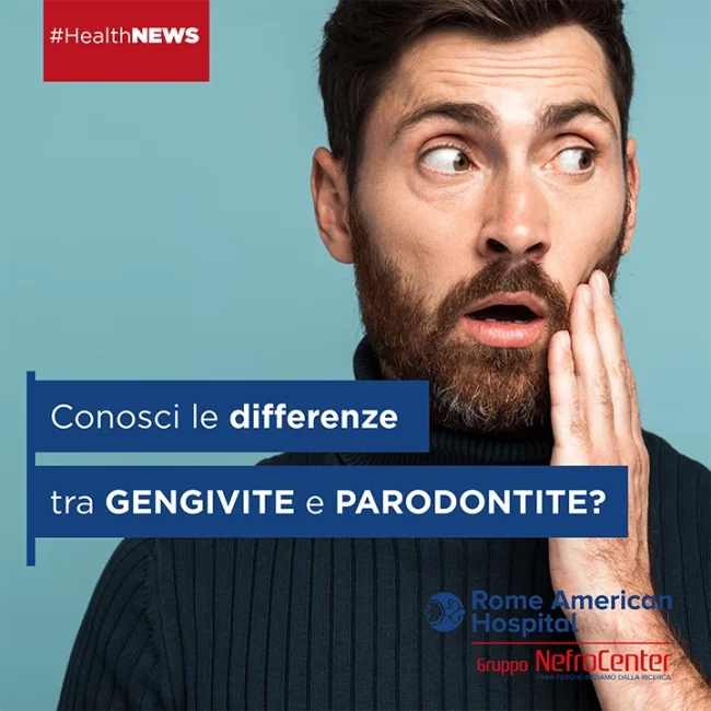 differenza tra gengivite e parodontite
